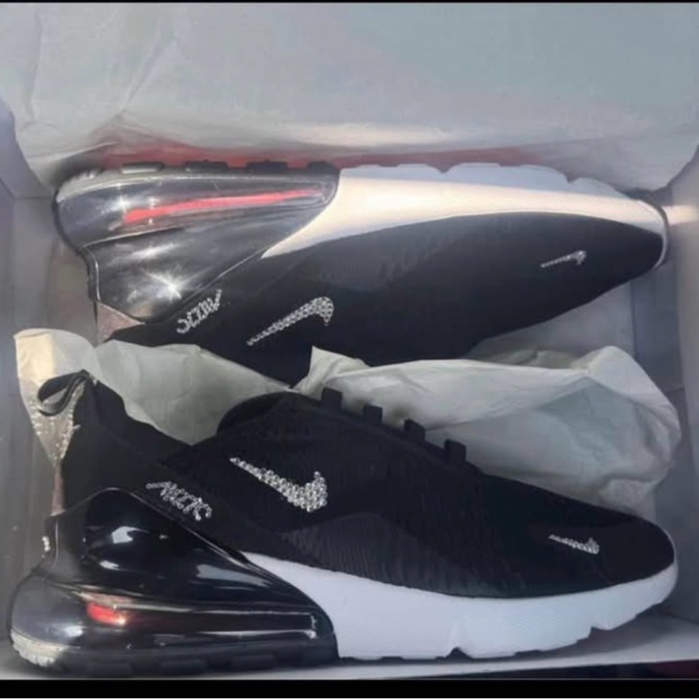 Nike Air Max 270 Black White Sneakers